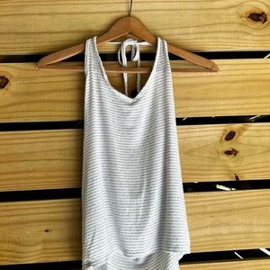 Striped Halter Top (size M)